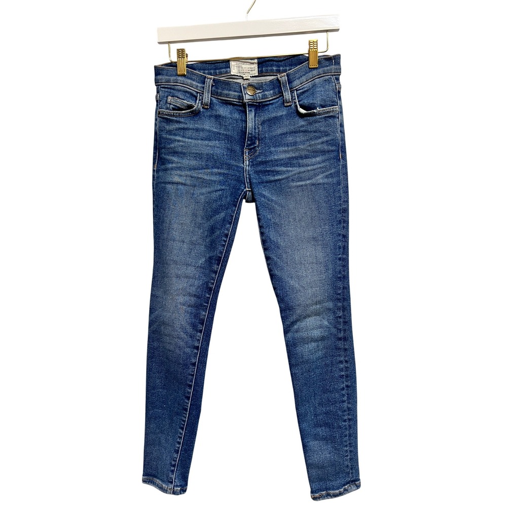 Current/Elliott The Stiletto Skinny Jeans Womens 27 Blue Excellent Ashurst Washโ